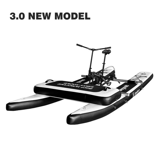 Spatium Water Bike 3.0 Inflatable Pontoon With 3-Blade Propeller