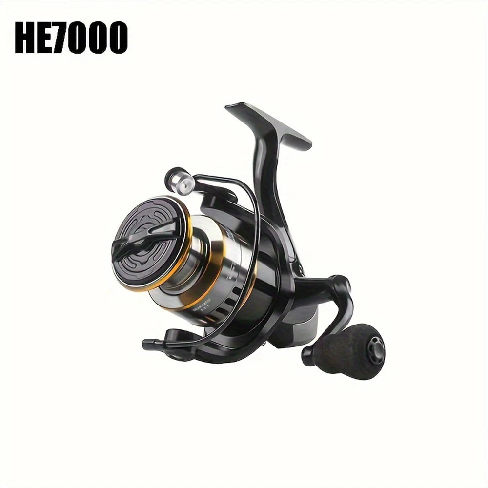 Metal Spool Spinning Fishing Reel for Freshwater and Saltwater Use