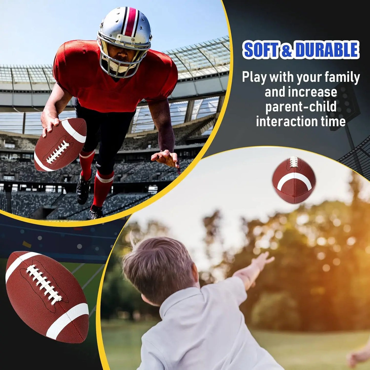8 Pcs Sports Balls Set Include Basketball Football Soccer Volleyball