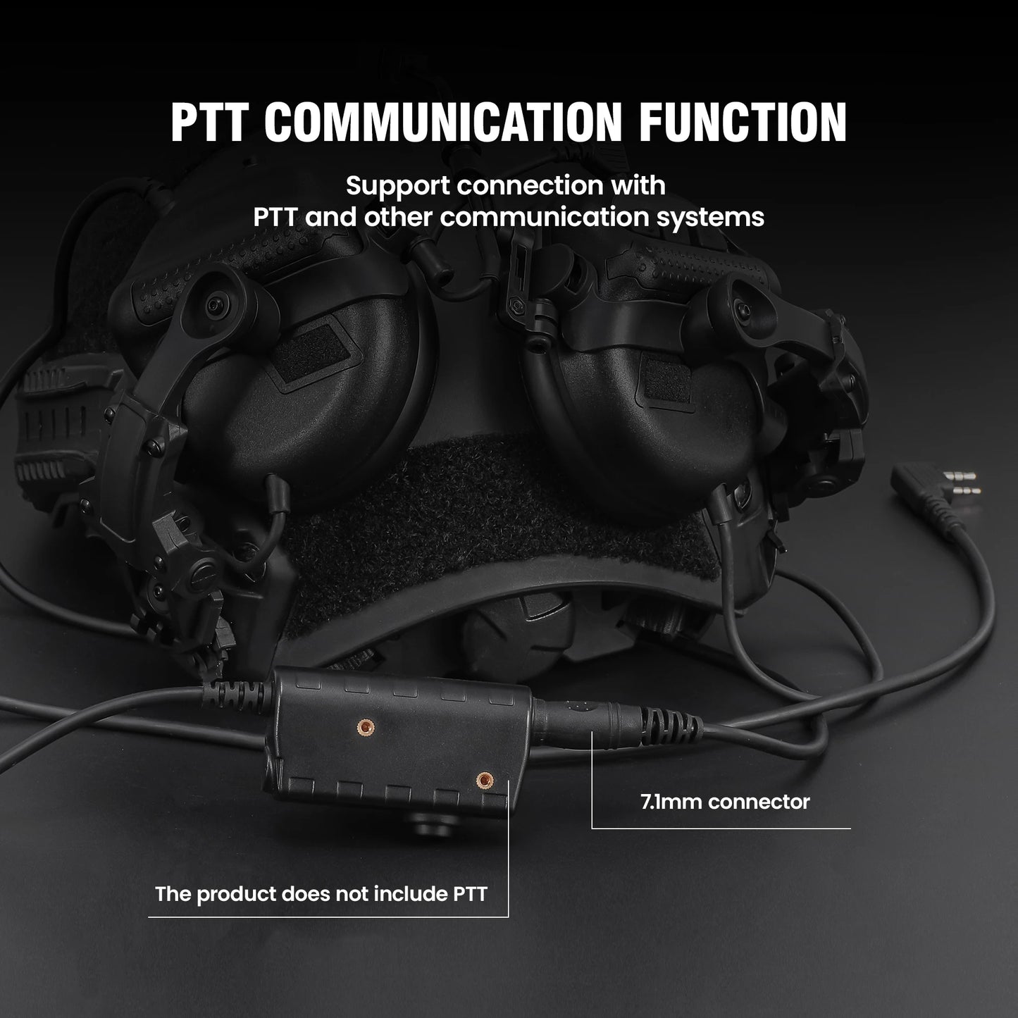 ARM NEXT Army Shooting Earmuffs Tactical Hearing Protection Headset