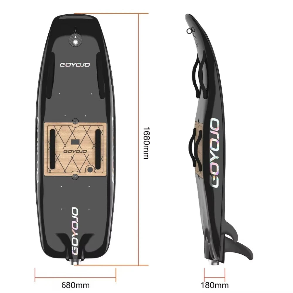 GOYOJO Carbon Fiber Electric Jet Surfboard with Smart Water Scooter