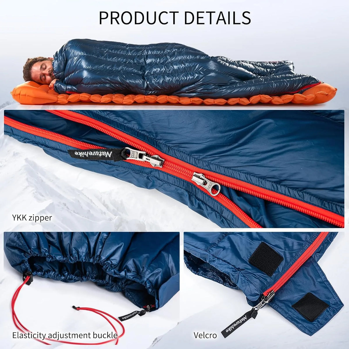 Naturehike Ultralight Duck Down Double Sleeping Bag