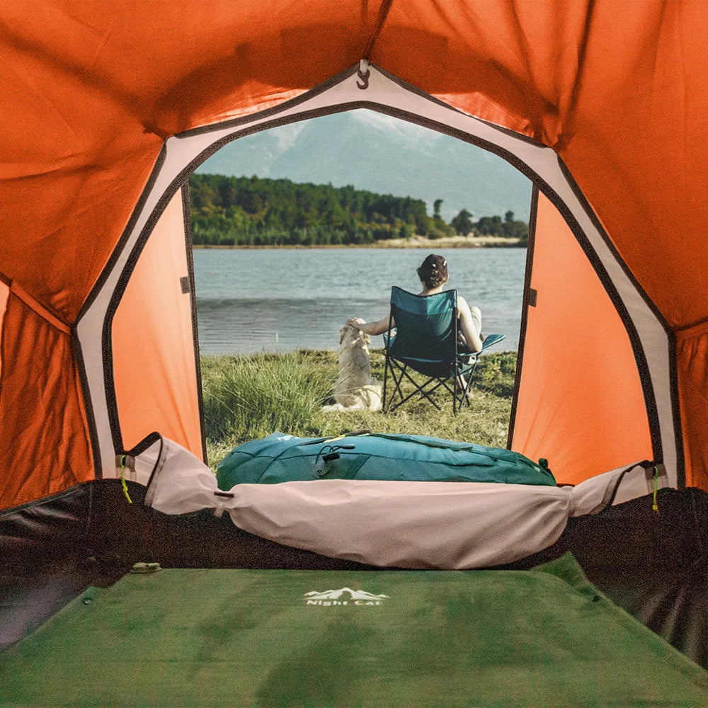 Night Cat Ultralight Waterproof Tunnel Tent for Backpacking and Camping